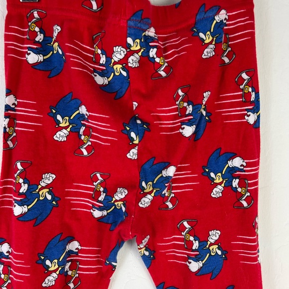 Sonic The Hedgehog Pajama Pants red size 8 - Picture 7 of 8